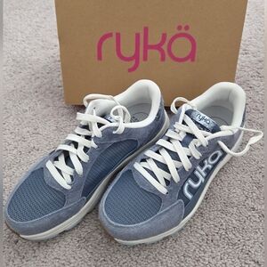 Ryka Women's Blue and White Sneakers